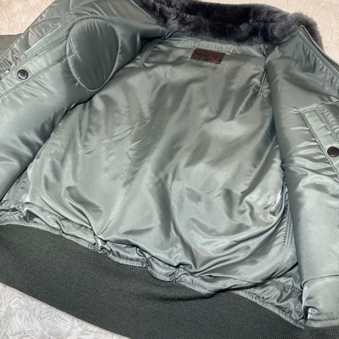 Buzz Ricksons B-15D Flight Jacket Interm. Type Na… - image 3