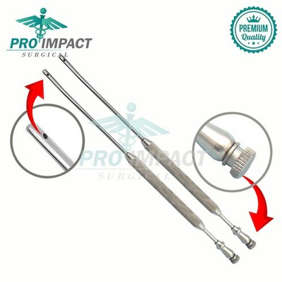 Gorney Freer Septum Suction Elevator ENT Plastic Surgery Endoscopic 2pcs