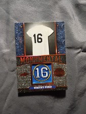 2024 Leaf Bronx Legacy Whitey Ford Patch Card