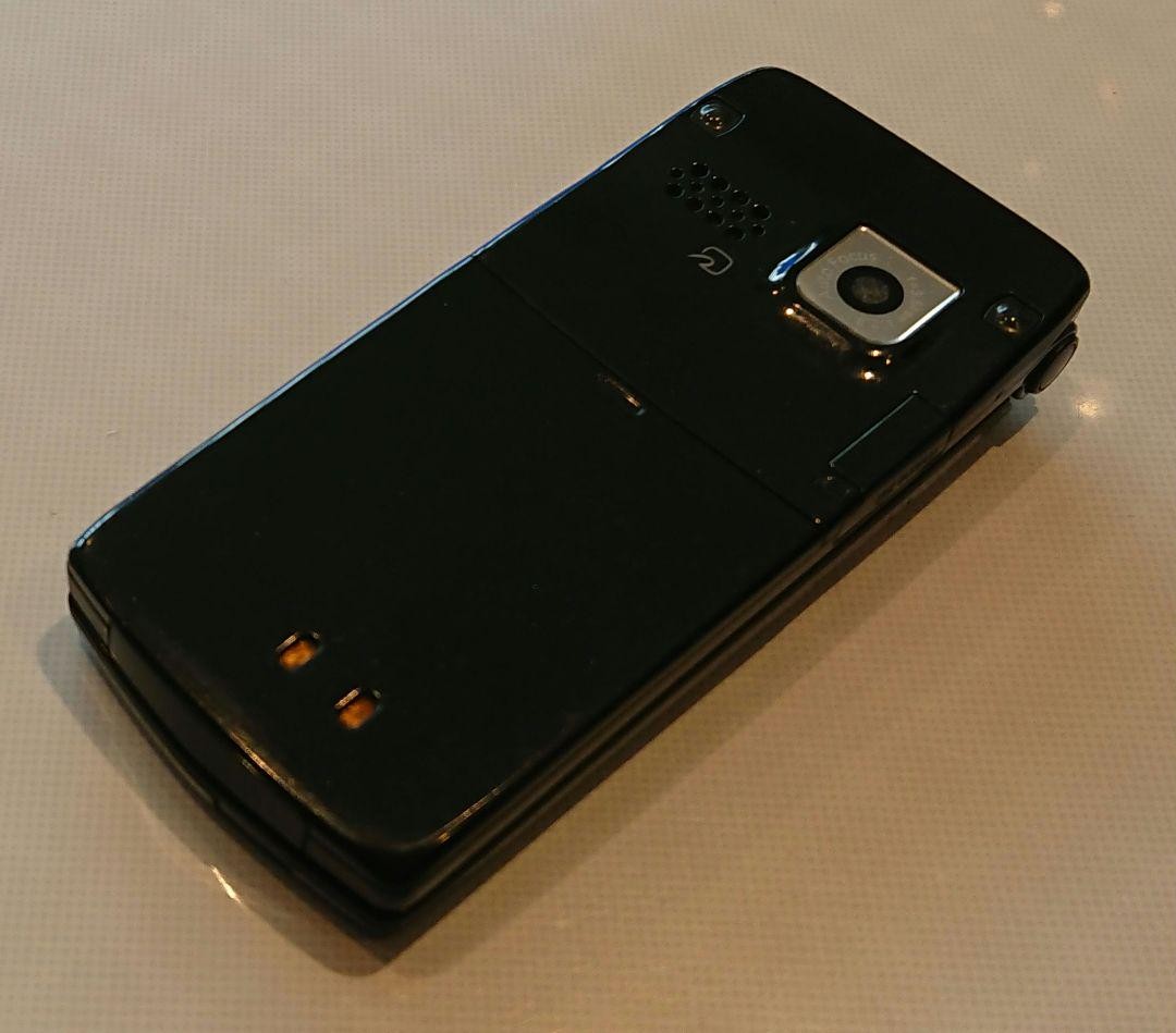 Panasonic Docomo P-06A Black Communication Confirmed Japan