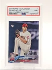 SHOHEI OHTANI 2018 TOPPS COMPLETE SET ALL-STAR ROOKIE INSERT PSA 9 Q1739