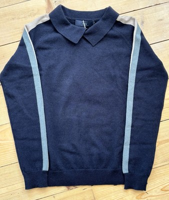 Arch4 Damen 100% reines Kaschmir Pullover in der Farbe Marine Größe xS