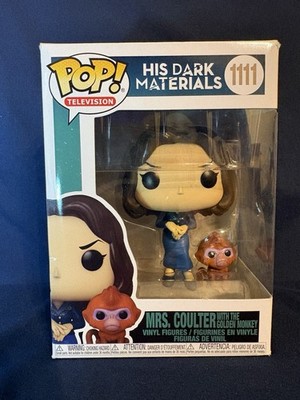 Funko Pop! His Dark Materials Mrs. Coulter With Golden Monkey #1111