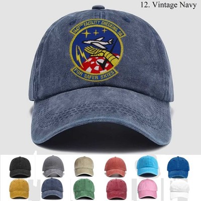 Customized Embroidered Hat 1467th Facility Checking Squadron, Trucker Hat, Gift
