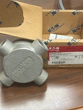 Condulet Outlet Box w/ Cover 3/4" O-Ring Ground Screw