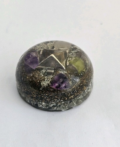 Orgone TAILSMAN Jade AMETHYST Wish MANIFESTATION Protection Good Luck For PLANT - Picture 5 of 6
