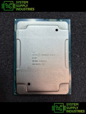 Intel Xeon Gold 6138 SR3B5 2,00GHz 20 Core 27,5MB Cache CPU Prozessor 125W