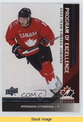 2023 Upper Deck Team Canada Juniors Achievement Brennan Othmann #POEA-7 READ 1u6