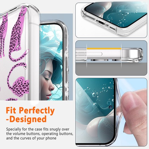 Turtle Cartoon Personalised Phone Case For Samsung A16 A15 S24 FE S25 Soft Cover - Photo 14 sur 54