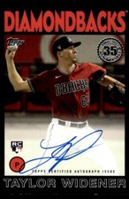 2021 Topps Update 1986 Baseball Autographs Black Taylor Widener Auto 058/199