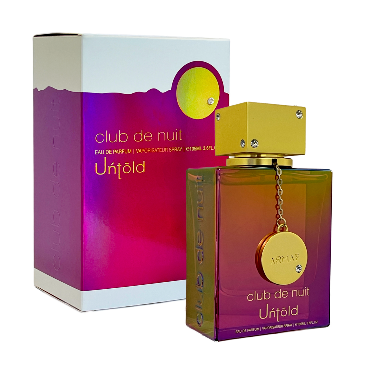 香水(女性用) Armaf Club De Nuit Untold EDP 105ml ARMAF CLUB DE NUIT UNTOLD EAU DE PARFUM FOR UNISEX 105 ML (NEW