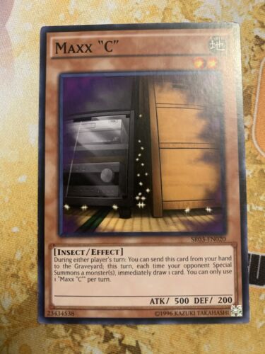 Maxx C SR03-EN020 Common 1st Edition NM Yugioh - Photo 1/1