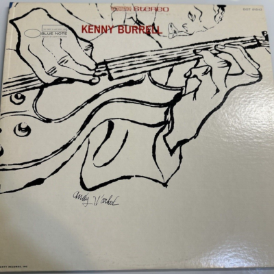 KENNY BURRELL US盤 LP ブルーノート アンディ・ウォーホル Kenny Burrell - ANDY WARHOL COVER!!! - Stereo LP - Blue Note