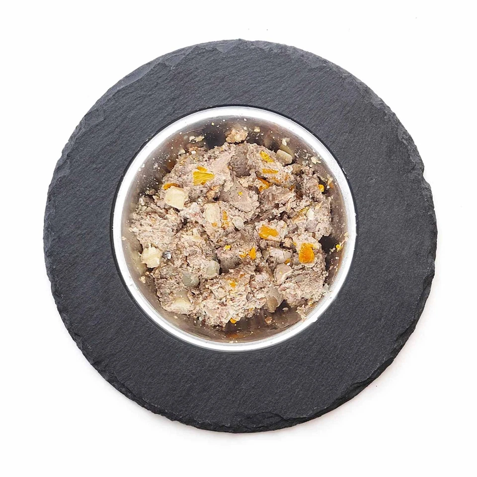 SANADOG Nass-Menü Ziege Topinambur & Pfirsich 400g Nassfutter Hund Getreidefrei - Bild 2 von 4