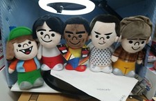 5 Netflix STRANGER THINGS MINI PLUSH - Dustin, Will, Mike, Lucas, Eleven