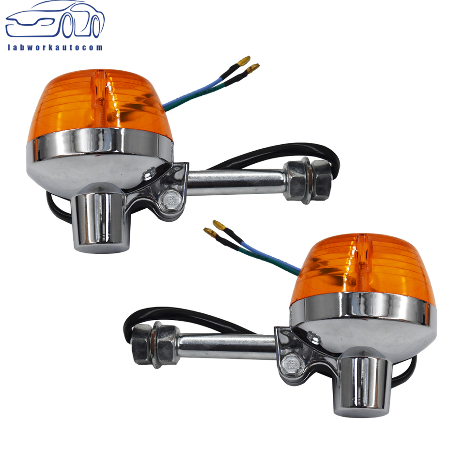 Turn Signal Light, ABS 2PCS 12V Turn Signal Light 8mm Fit for Honda C70 CT70 CT90 XL100 CB350 CM400 CB450 CB750, Turn Signal Assemblies & Lenses - Canada
