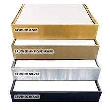 Royal Designs, Inc. Premium Aluminum Floating Canvas Picture Frames 8 to 14 in