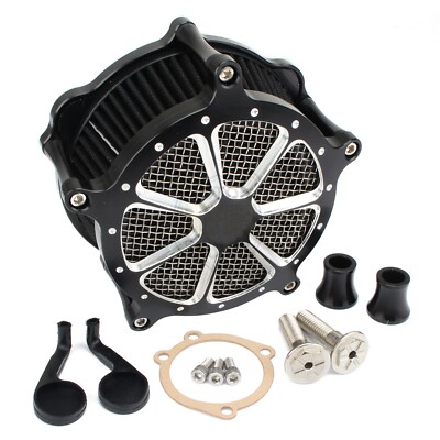 CNC Air Cleaner Intake Filter For Harley Sportster Iron 883 1200 72 48 1991-2021