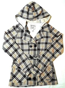 Billabong Mujer Doble Cara Botones Abrigo Con Capucha-Chaqueta Chaqueta De  Franela Talla L | eBay