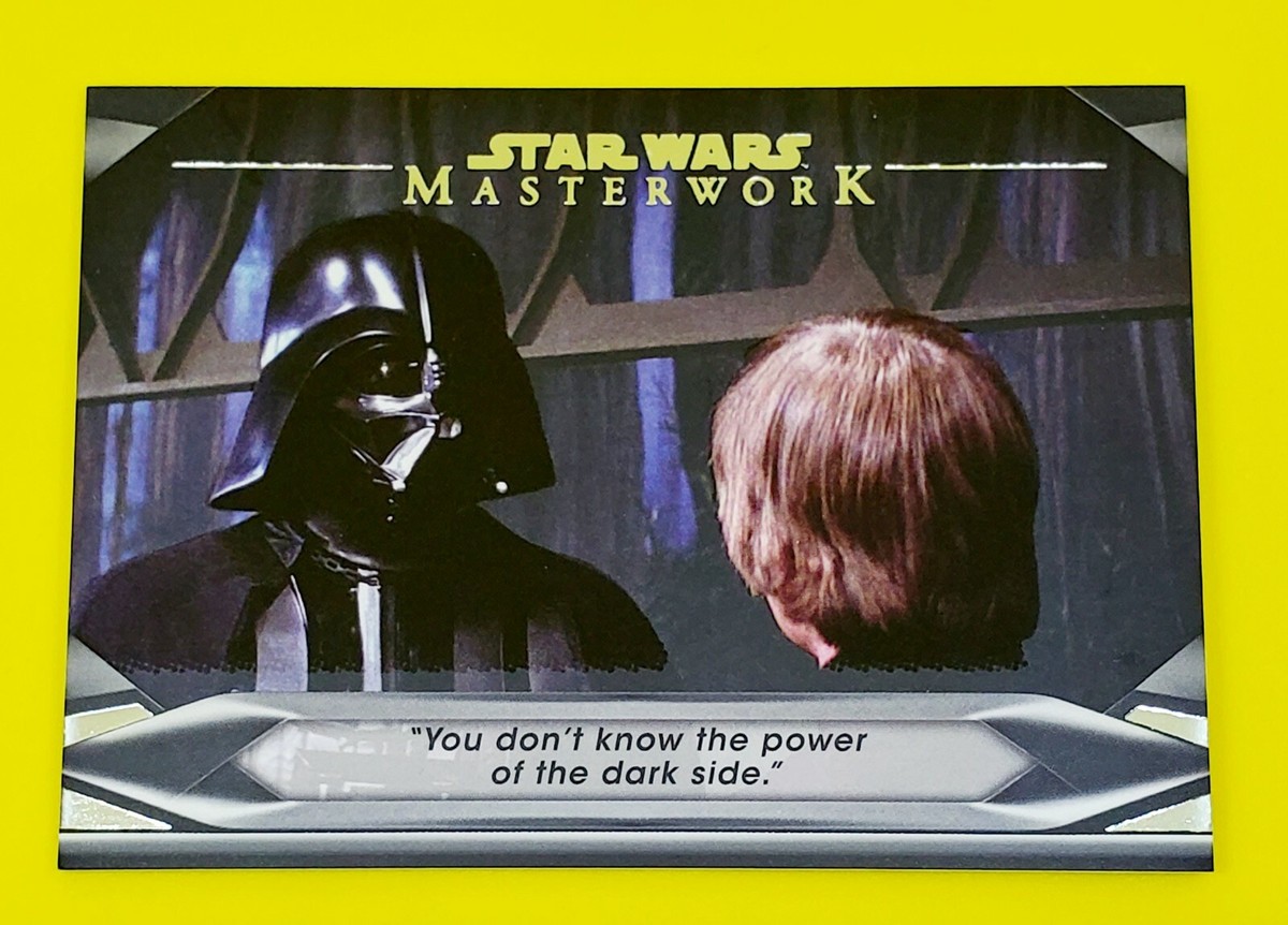 2021 Topps Star Wars Masterwork Welcome to the Dark Side WDS-1 | eBay