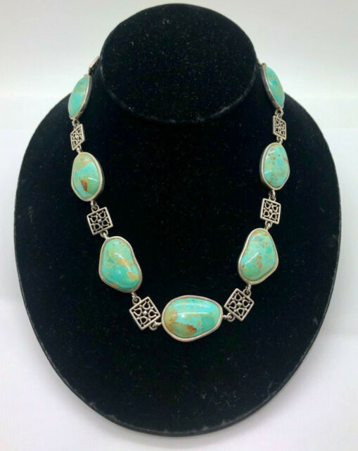 Barse Sterling Turquoise Necklace eBay