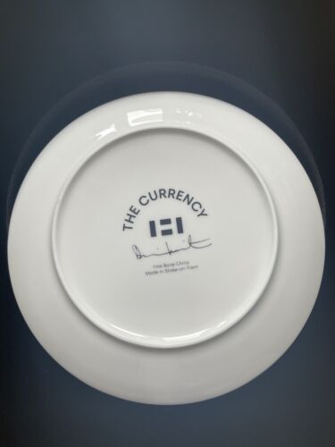 DAMIEN HIRST MEDIUM CURRENCY 8" DESSERT PLATE IN BOX Like Trace Emin - Picture 3 of 4