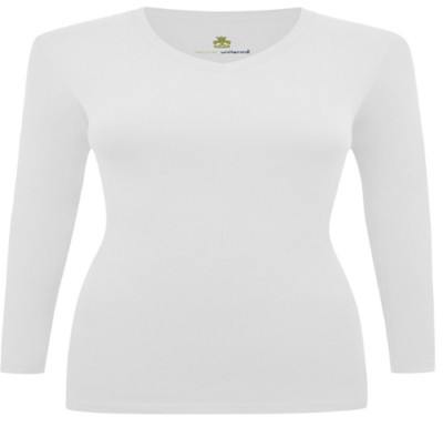 Natural Uniforms Women's Under Scrub Tee V-Neck Long Sleeve T-Shirt Top 7170 