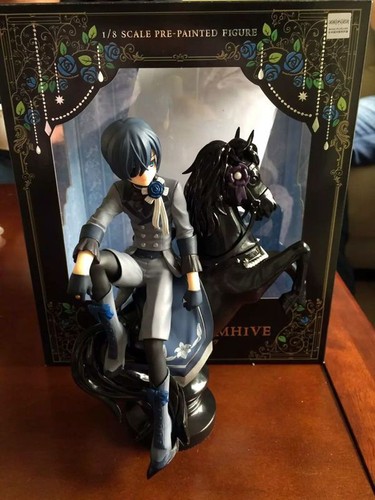Anime Black Butler Ciel Phantomhive Horse Chess Model Figure Toy Gift - Bild 5 von 5