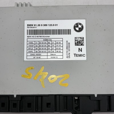 BMW F30 F10 Seat Control Module ECU Computer 1050757 for sale 