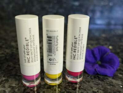 INC. redible jelly shot lip quencher New full size select yours 