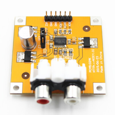 ASSEMBLED PCM5102 DAC decoder I2S player 32bit 384K beyond ES9023 or PCM1794