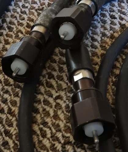 Cobham Cavo RF militare/aerospaziale ad alta potenza, LC conn, molto flessibile, lungo 17' - Foto 3 di 5