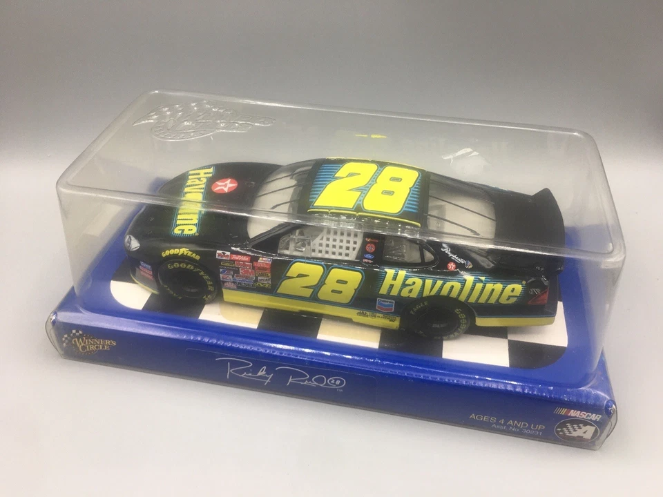 Lote de 2 vitrinas diecast Nascar Winner's Circle #88 UPS y #28 Havoline 1:24 Foto 4 de 4