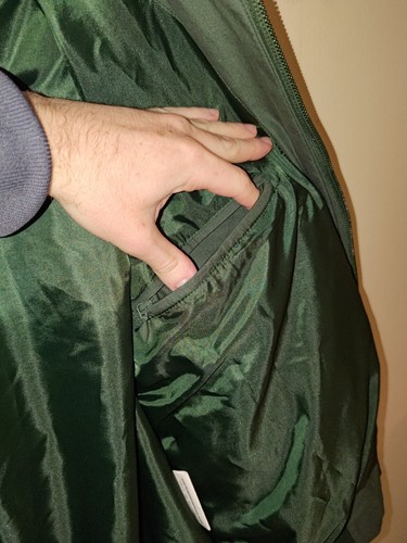 German polizei Sommerblouson bomber jacket size 46 kommando store with 4 patches - Picture 7 of 16