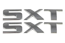 OEM Set of 2 SXT Trunk Deck Lid Side Logo Emblem Badge Nameplate Car Van