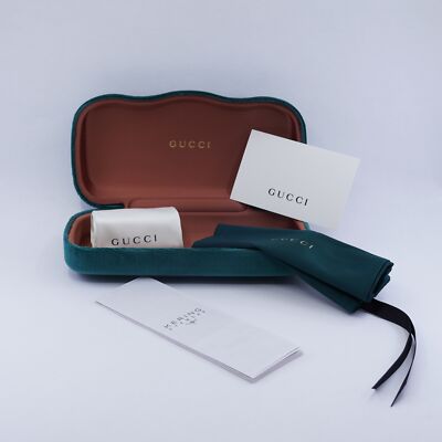 New GUCCI GG1684SA 002 Shiny Black/Grey 55-18-145 Sunglasses  display picture 2