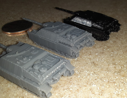 3D 1/144 WWII German Jagdpanzer L70 L-70 Anti Tank Flames World Tanks USA Made - Picture 5 of 7