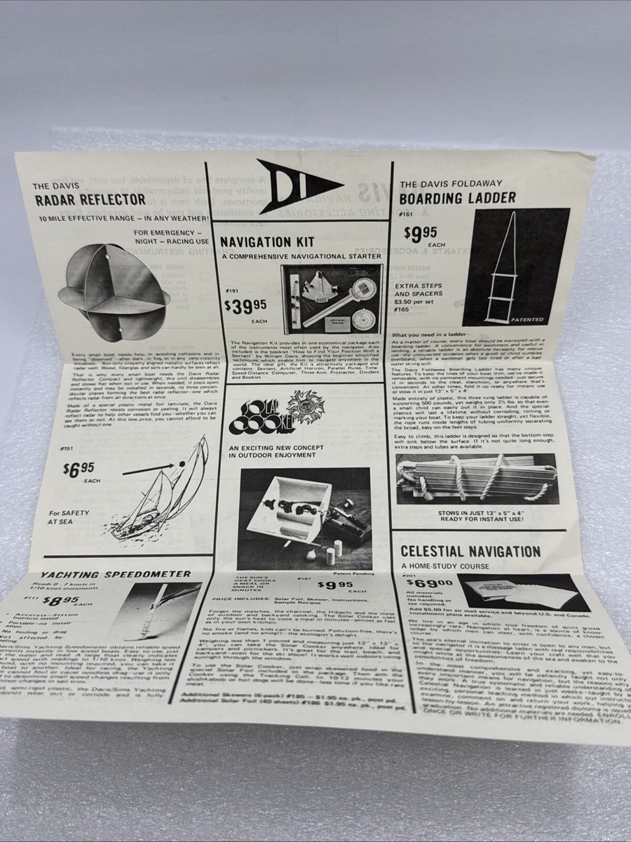 The Davis Mark 3 Standard III Marine Sextant Lifeboat Navigation