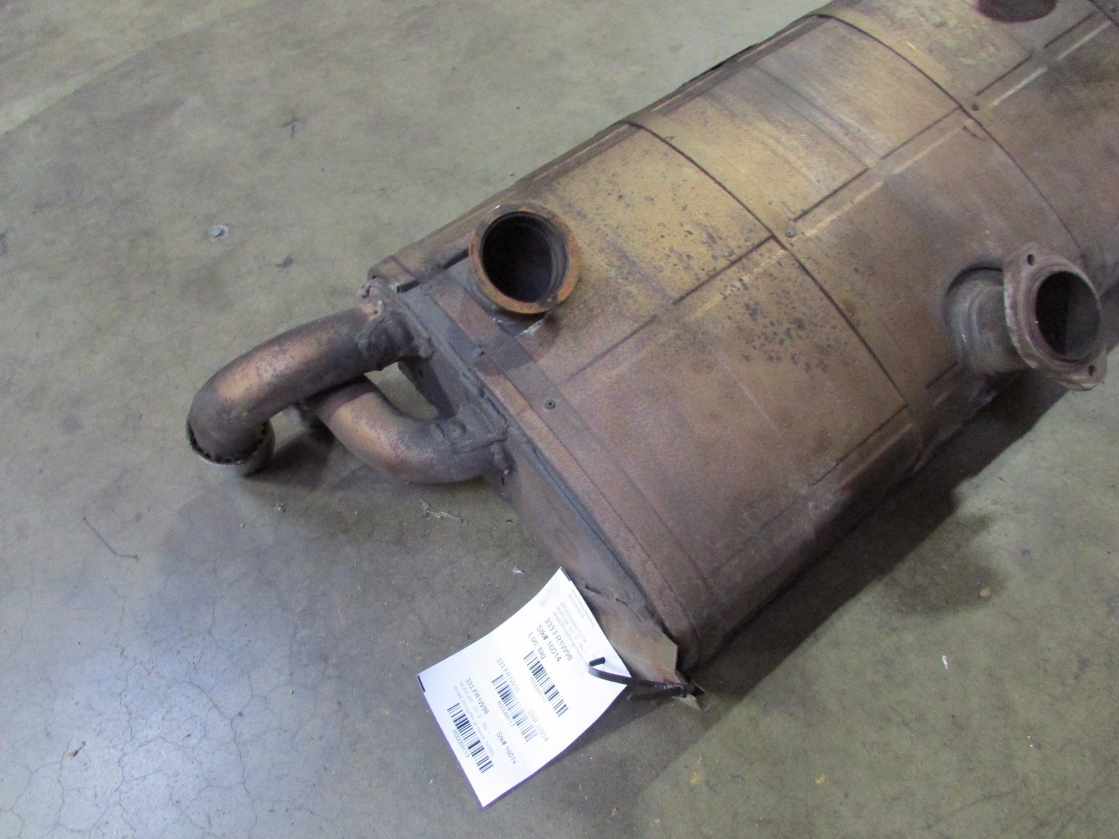 Ferrari F355, Muffler/Exhaust, 5.2 Vehicles Only, Used, Dented Tip, P/N 168568