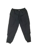 Vintage 90s USA Olympic JC Penny Nylon Windbreaker Lined Pants Black Men  s XL