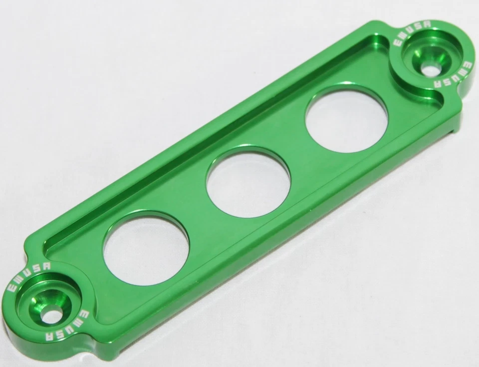 EMUSA Billet Batería Atar Ajuste 92-00 Civic/00-08 S2000/92-01 Prelude VERDE Foto 3 de 4