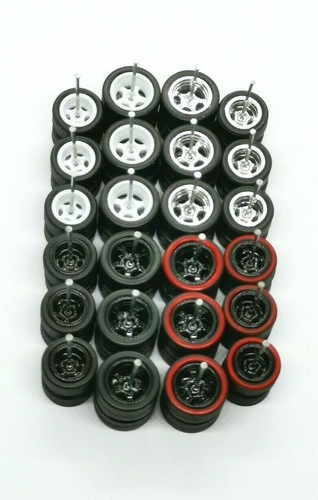 5 Speichen 12mm+10mm Gummireifen - 12 Sätze - Bild 4 von 5