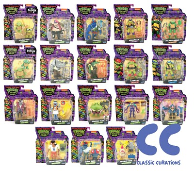 TMNT Playmates Mutant Mayhem Movie Action Figures Turtles Splinter - You Choose