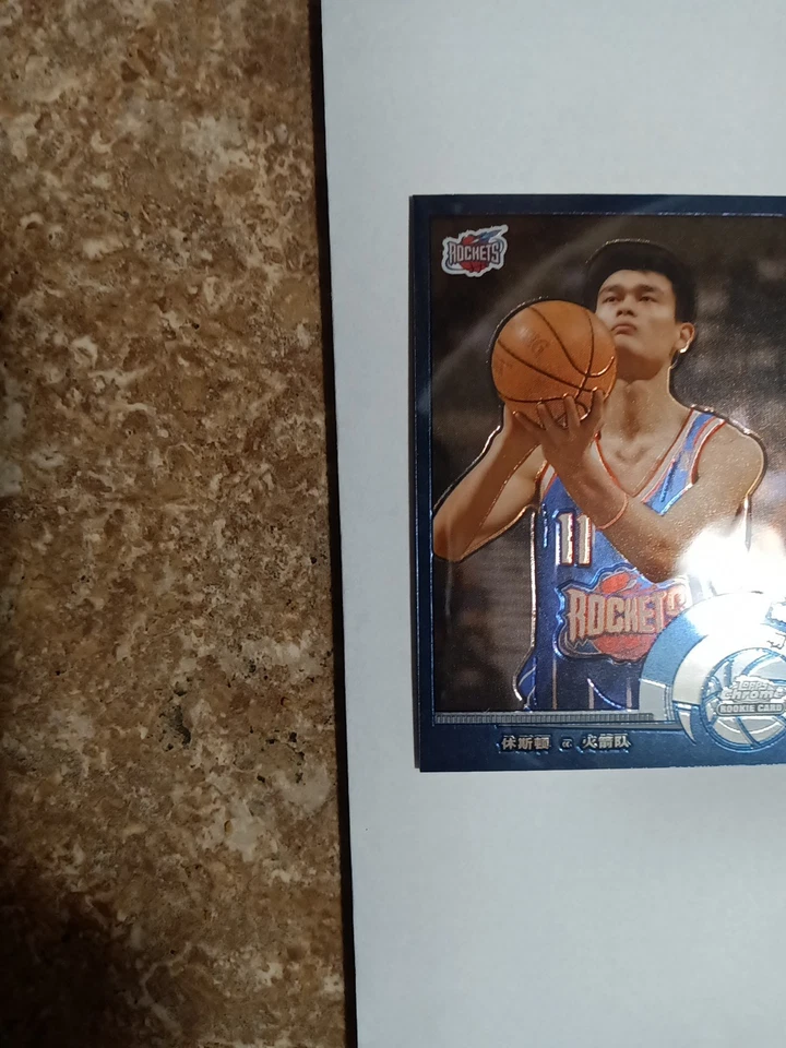 Yao Ming 2002-03 Topps Chrome Rookie Card No. 146 Asian - Image 2 of 4