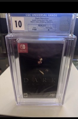 Dark Devotion 10 A+ Limited Run Games #057 Nintendo Switch Sealed GRADED CGC