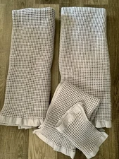 Brooklinen Dreamweave Waffle 2 Bath Towel, 1 Face and 1 Hand Towel 4 Bundle