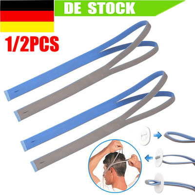 1/2PCS Ersatz-Kopfband für die ResMed AirFit P10 CPAP-Maske mit Clips Blau DE