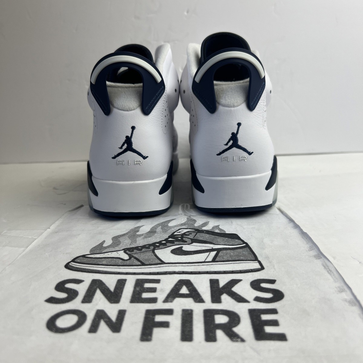 シューズ(男性用) NIKE AIR JORDAN6 MIDNIGHT NAVY US9 Nike Air Jordan 6 Midnight Navy 2021 Men Size 10 With Box CT8529