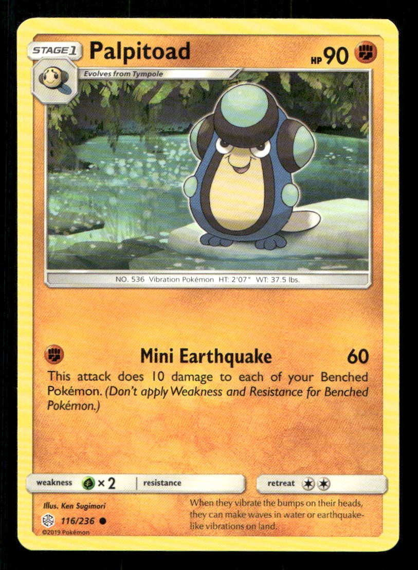 Palpitoad 116/236 Cosmic Eclipse NM/M Pokemon