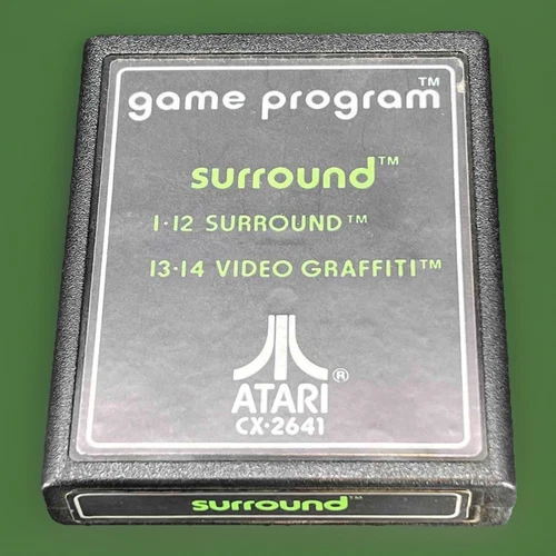 41 Surround Atari 2600 Tested  Cartridge Only Vintage Gaming